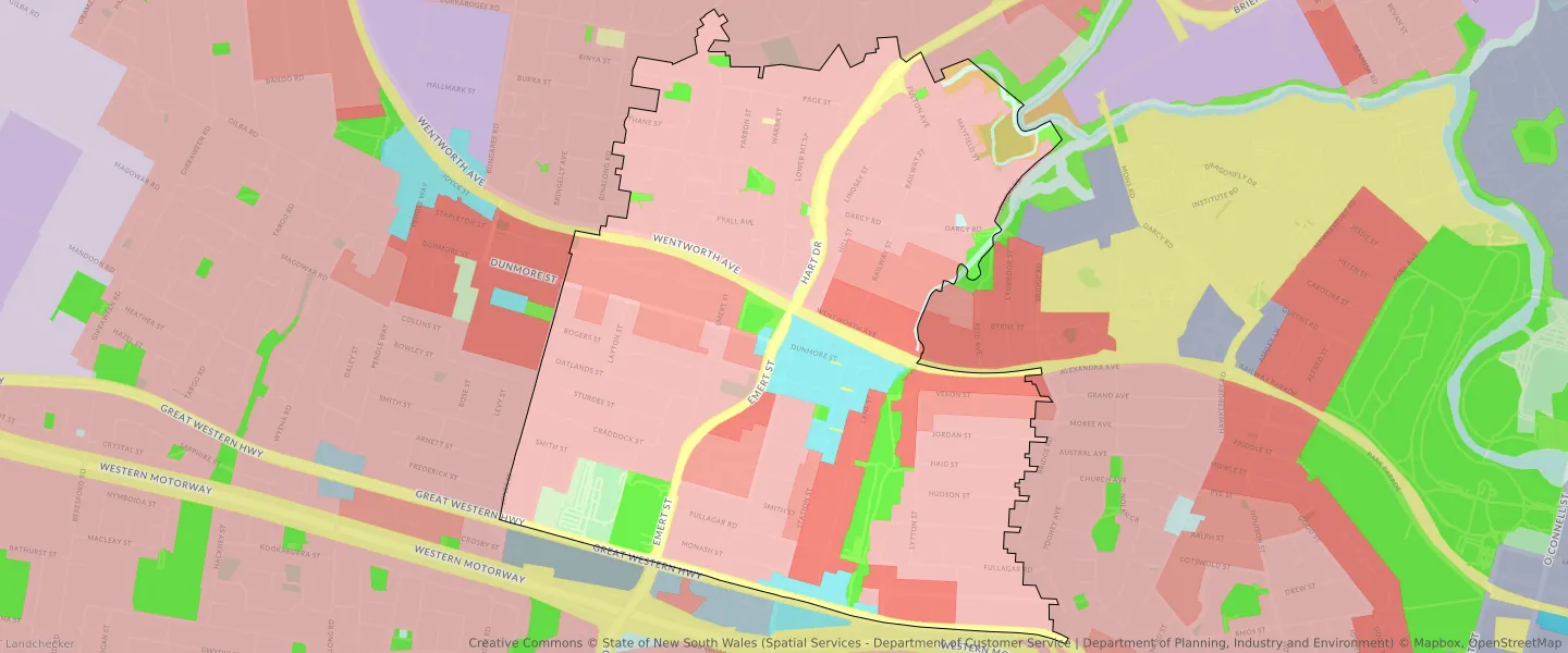 WENTWORTHVILLE suburb profile